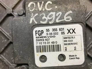 55355631 Блок управления двигателем Opel Vectra C  Арт e11654602, вид 3