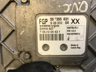 55355631 Блок управления двигателем Opel Vectra C  Арт e11654571, вид 3