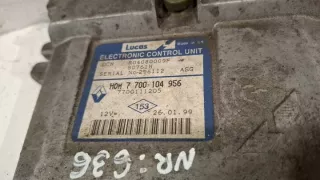 7700104956 R04080009F Блок управления двигателем Renault Clio 2 Арт e11631346, вид 2