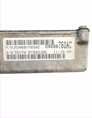 P04686760AC Блок управления двигателем Chrysler Voyager 3 Арт e11629859, вид 1