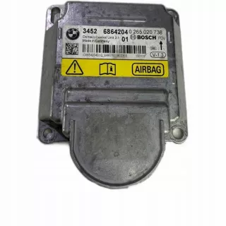 6864204 0265020738 Блок AirBag BMW 1 F20/F21 Арт e11608728, вид 1