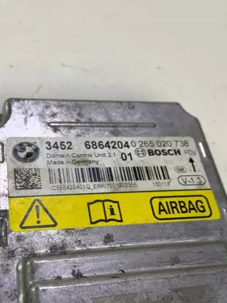 6864204 0265020738 Блок AirBag BMW 1 F20/F21 Арт e11608728, вид 4