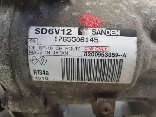 8200953359 Компрессор кондиционера Renault Kangoo 2 Арт e11599473, вид 2
