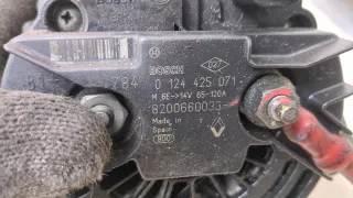 8200660033,0124425071 Генератор Renault Modus Арт 20399140, вид 3