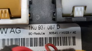 1K0937087D Блок комфорта Skoda Octavia A5 restailing Арт 20400651, вид 4