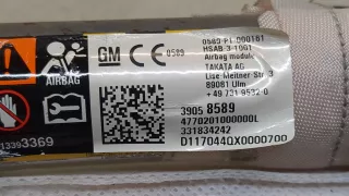 39008397,39058589 Подушка безопасности боковая (шторка) левая Opel Astra K Арт 20399306, вид 3