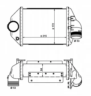 30914 Интеркулер Audi A6 Allroad C5 Арт AL13677810414, вид 11