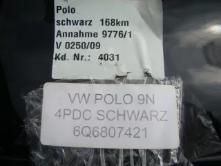 6Q0807421 Бампер задний Volkswagen Polo 6 Арт AL13741738222, вид 4