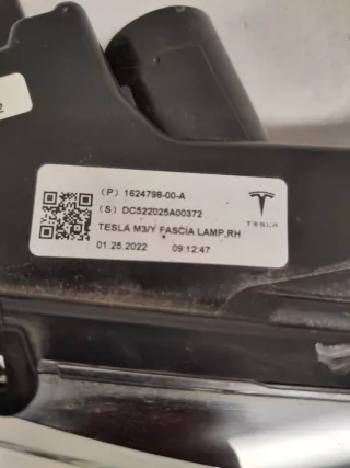 1624798,1624798-00-A,162479800A Фара передняя (комплект) Tesla model 3 Арт AL13758468844_2, вид 3