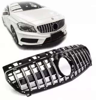 MM-GR176042 Решетка радиатора Mercedes A W176 Арт AL13780729438, вид 4