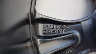  Диск литой Ford Fiesta 7 Арт AL13800723944, вид 4