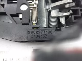 9802977180 Скелет ручки наружной передней правой Citroen C4 Grand Picasso 2 Арт 141310359, вид 3