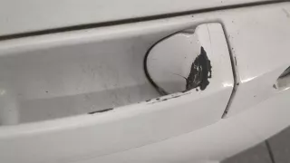 6L2Z7822405BDPTM Ручка наружная передняя левая белая Ford Explorer 4 Арт 11328950, вид 4