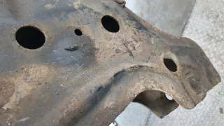  Балка подвески передняя (подрамник) Volkswagen Sharan 1 restailing Арт 20407375, вид 3