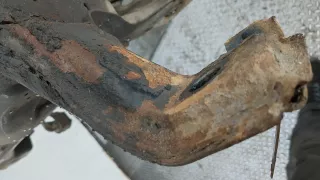  Балка подвески передняя (подрамник) Volkswagen Sharan 1 restailing Арт 20407375, вид 4