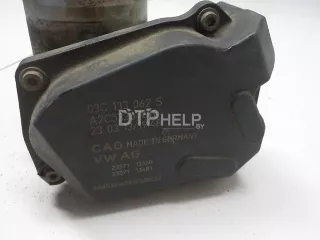 03C133062T Заслонка дроссельная электрическая Seat Ibiza 4 Арт AM52438220, вид 4