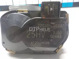 2203025020 Заслонка дроссельная электрическая Toyota Camry XV30 Арт AM52537672, вид 5