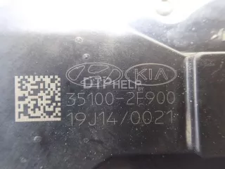351002F900 Заслонка дроссельная электрическая Kia Sorento 3 Арт AM95742183, вид 3