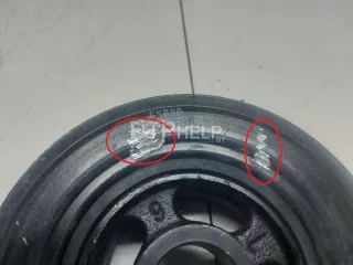 1753154 Шкив коленвала Volvo S40 2 Арт AM90175946, вид 2