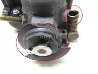 058133063H Заслонка дроссельная электрическая Volkswagen Passat B5 Арт AM90302529, вид 4