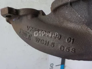 0341P6 Коллектор выпускной Citroen C4 1 Арт AM41153975, вид 4