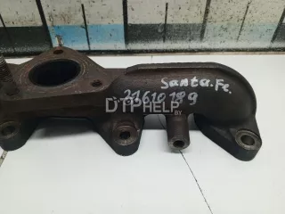 2851027410 Коллектор выпускной Hyundai Santa FE 2 (CM) Арт AM31610189, вид 2