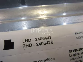 72127943537 Подушка безопасности пассажирская (в торпедо) BMW X5 E70 Арт AM80730733, вид 9