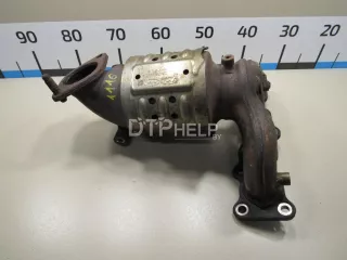 285102GCA0 Коллектор выпускной Hyundai Santa FE 3 (DM) Арт AM80960023, вид 4