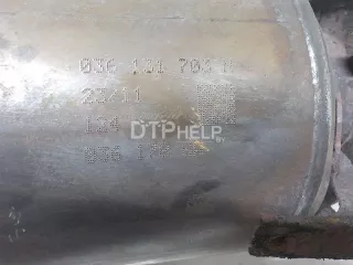 036253056F Коллектор выпускной Volkswagen Polo 5 Арт AM84696859, вид 13