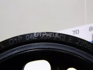 04E105243E Шкив коленвала Volkswagen Polo 5 Арт AM48222559, вид 4