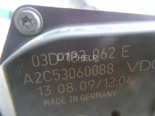 03D133062E Заслонка дроссельная электрическая Seat Ibiza 4 Арт AM48524501, вид 3