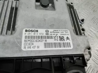 Блок управления двигателем Peugeot 308 1 2009г. 9664843780 - Фото 2