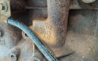 6C1Q6015AD Двигатель Ford Transit 3 restailing Арт 2_75200, вид 2