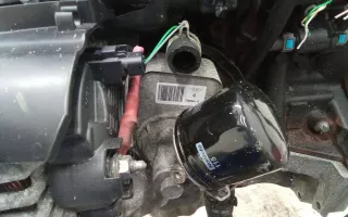 779744 Теплообменник масляного фильтра Dacia Sandero 1 Арт 2_54101, вид 1