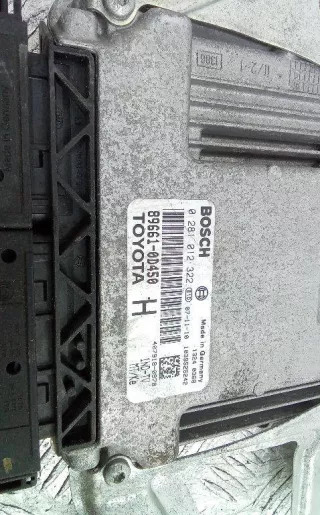 89661-0D450 Блок управления двигателем Toyota Yaris 2 Арт 2_50930, вид 2