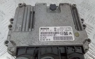 9664618080,0281013871 Блок управления двигателем Peugeot Partner 2 Арт 2_45492, вид 2