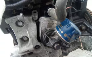 8200267937 Теплообменник масляного фильтра Renault Clio 3 Арт 2_43485, вид 1