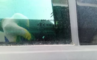 43R-002092 Стекло двери задней правой Citroen C5 2 Арт 2_40772, вид 2