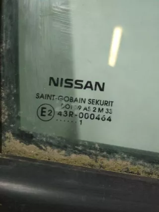 43R-000464 Стекло двери передней правой Nissan Note E11 Арт 2_22363, вид 2