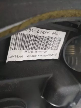 8200232649 Панель передняя салона (торпедо) Renault Scenic 2 Арт 2_22042, вид 3