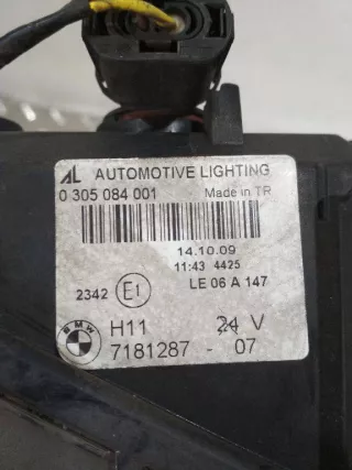 0305084001,1305236322 фара противотуманная левая BMW 1 E81/E82/E87/E88 Арт 2_17206, вид 3
