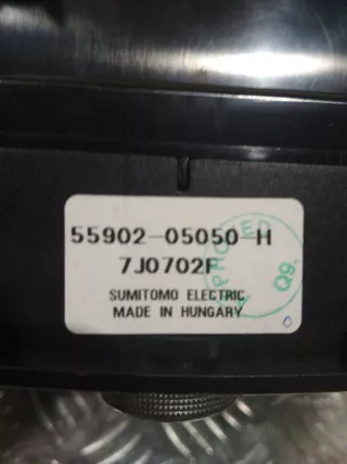 55902-05050-H Блок управления печки/климат-контроля Toyota Avensis 2 Арт 2_16783, вид 3