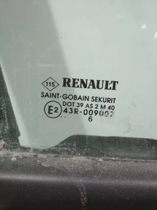 43R009007 Стекло двери передней правой Renault Clio 3 Арт 2_13521, вид 2