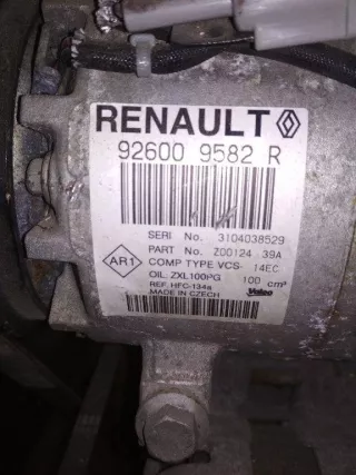 926009582R Компрессор кондиционера Renault Clio 3 1.2л Арт 2_12564, вид 2