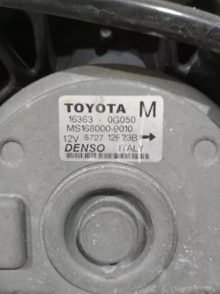MS1680009010 Вентилятор радиатора Toyota Avensis 2 Арт 2_11327, вид 2