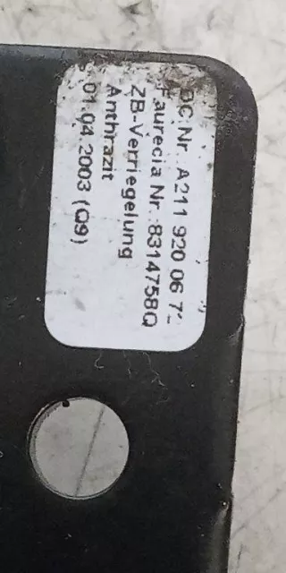 A2119200672 Замок спинки сиденья Mercedes E W211 Арт 2_8397, вид 2