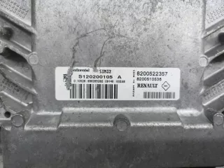 8200522357,8200510536 Блок управления двигателем Renault Clio 3 Арт 37-194, вид 2