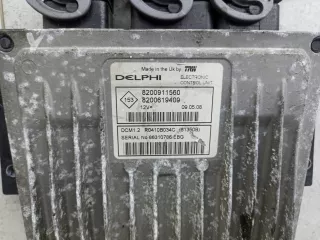 8200911560,8200619409 Блок управления двигателем Renault Scenic 2 Арт 37-185, вид 2
