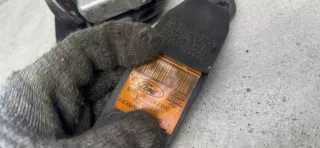 BK21V61294ACW Ремень безопасности передний правый Ford Transit Custom Арт 171-75, вид 5