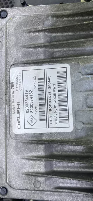8200334419 Блок управления двигателем Renault Megane 2 Арт 37-112, вид 2